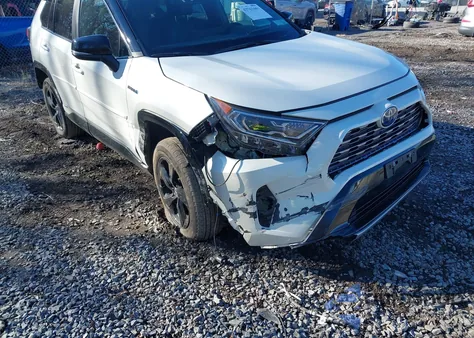 2021 Toyota Rav4 Hybrid Xse from USA, damaged, VIN 4T3E6RFV8MU061075